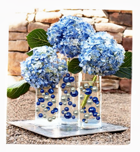 Transparent Water Gels Event Pack-Fills 5 Gallons of the Floating Gels for Your Vase Decorations- With Pre-Measured Prep/Storage Bags- No Guessing- Best Results- Not Including Pearls