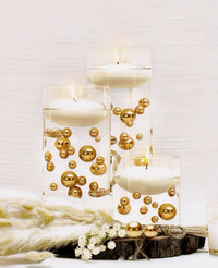 Transparent Water Gels Event Pack-Fills 5 Gallons of the Floating Gels for Your Vase Decorations- With Pre-Measured Prep/Storage Bags- No Guessing- Best Results- Not Including Pearls